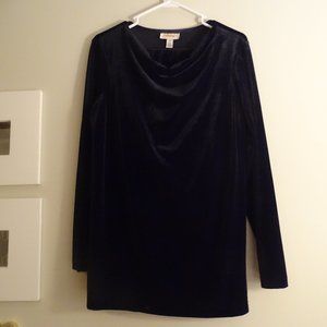 Talbots velour tunic and pants set.  Size PM